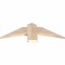 Ekena Millwork Bellingham Smooth Timber Gable Bracket, Douglas Fir, 36"W x 12"H x 1 1/2"D x 5 1/2"F, 8/12 Pitch GBW036X12X0206BEL00SDF - alternate 5